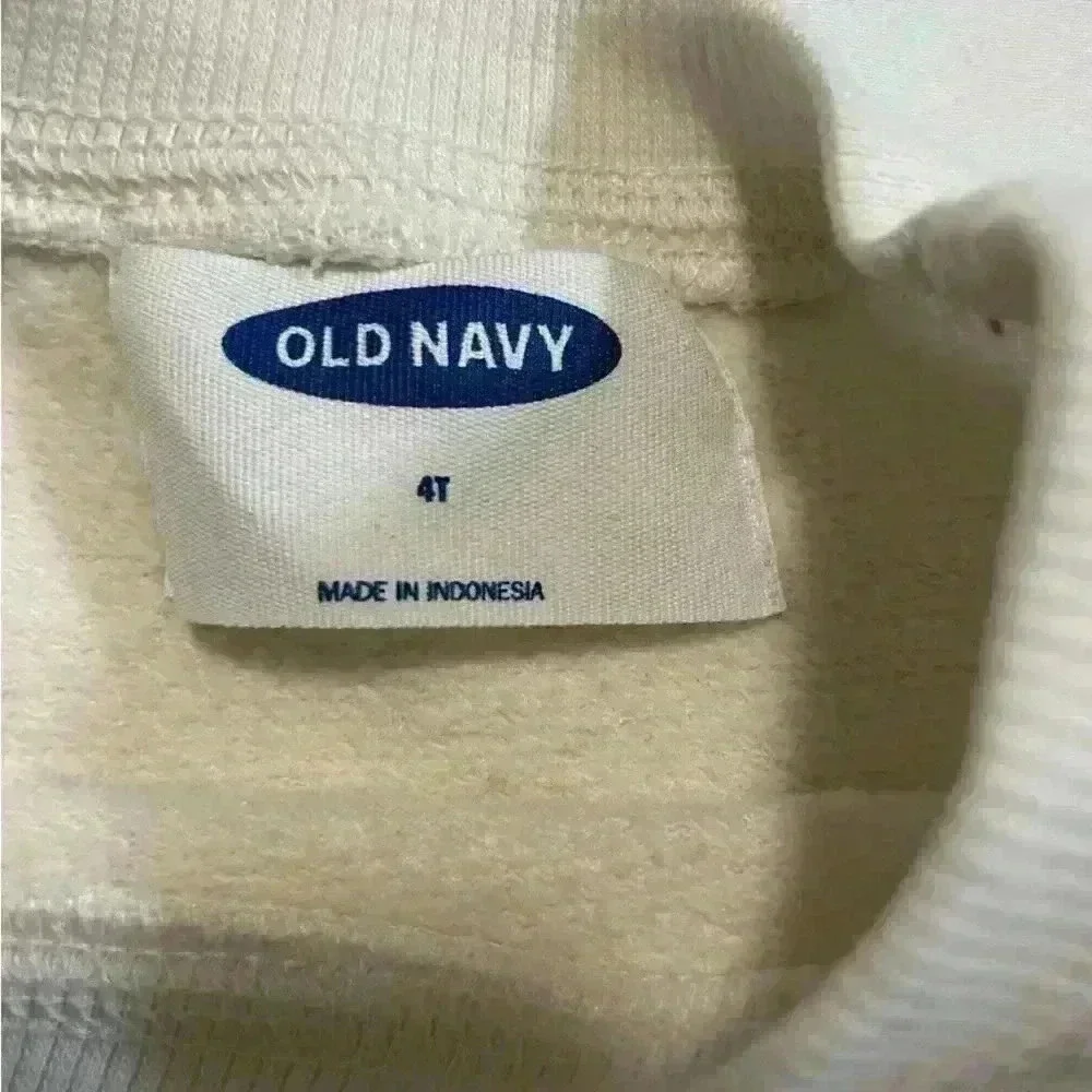 Old Navy Girl Power Sweatshirt Girls Kids Toddler 4T